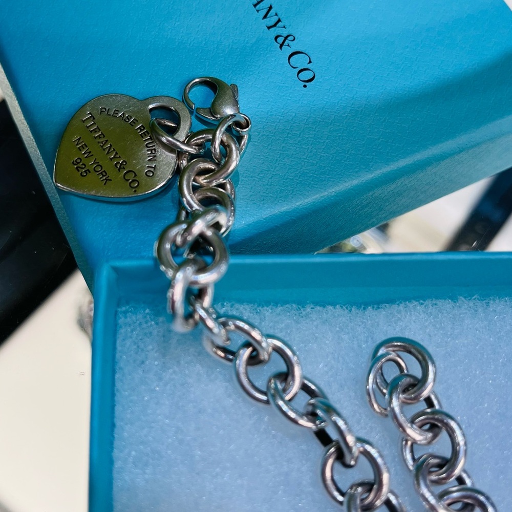 Tiffany & Co. Silver Charm Bracelet